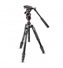 Manfrotto Befree live Aluminium tripod twist, video head
