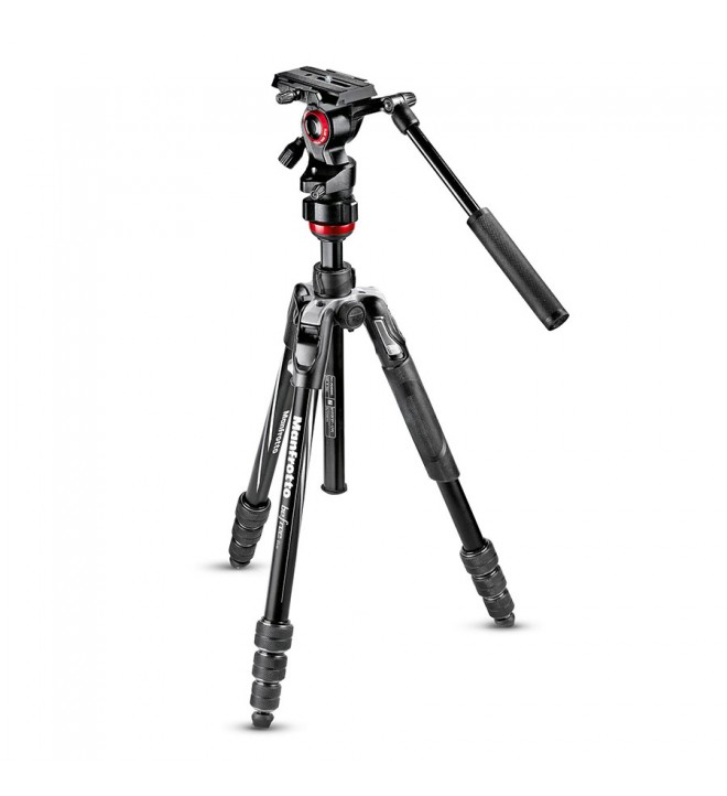 Manfrotto Befree live Aluminium tripod twist, video head