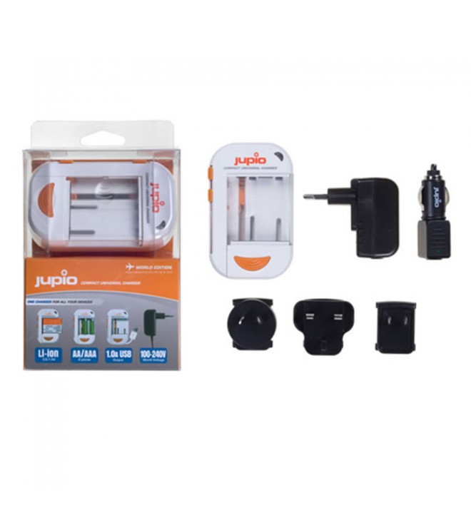 JUPIO The Compact Universal Charger World Edition - univerzalni polnilnik