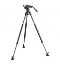 Manfrotto Nitrotech 612 series with 635 Fast Single Leg Carbon Tripod