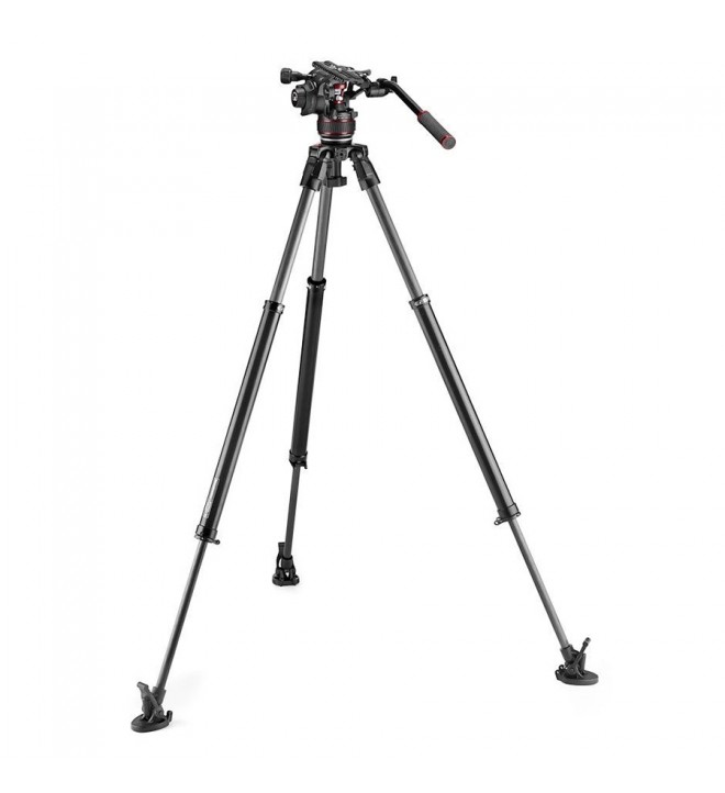 Manfrotto Nitrotech 612 series with 635 Fast Single Leg Carbon Tripod