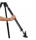 Manfrotto Nitrotech 612 series with 635 Fast Single Leg Carbon Tripod