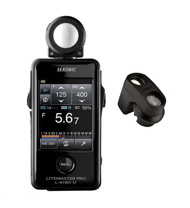 Sekonic L-478D LiteMaster Pro + Viewfinder 5 Degree