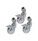 Manfrotto Wheel Set of 3 100mm with brakes and adapter for legs