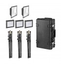 Manfrotto Lykos 2.0, 2 in 1 complete professional lighting kit