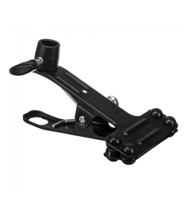 Manfrotto Spring Clamp clamps on to bars up to 40mm