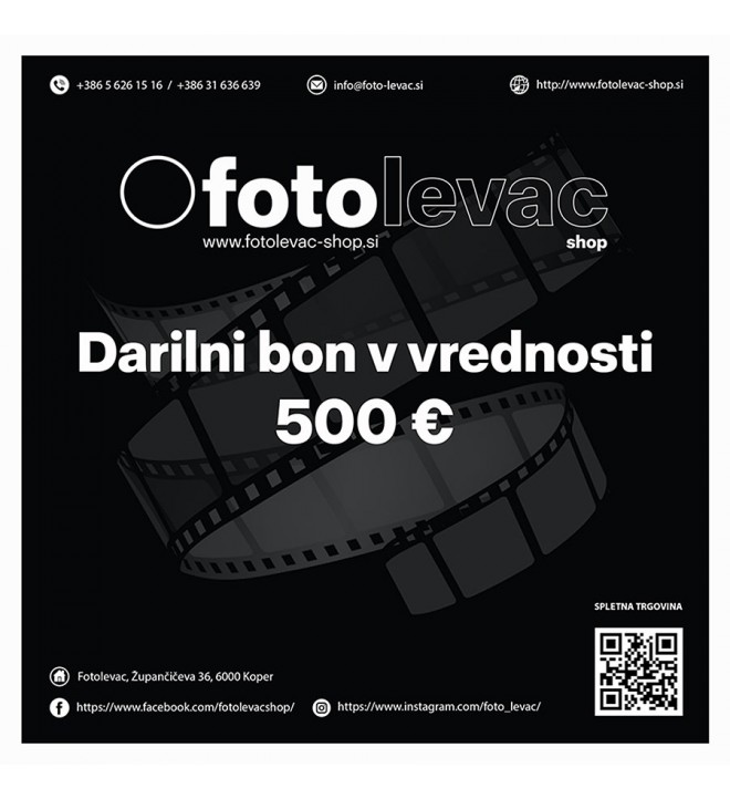 Darilni bon v vrednosti 500,00 €