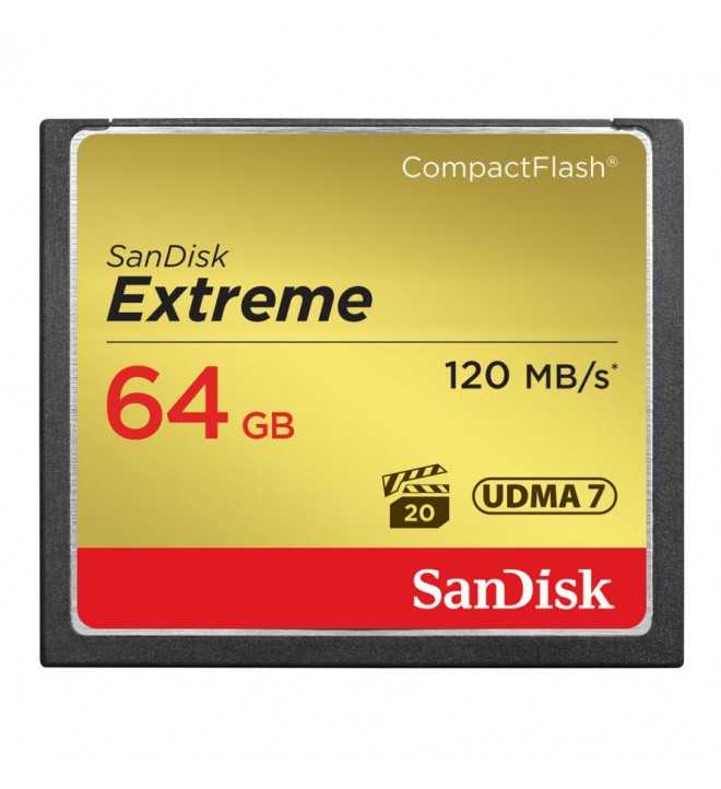 SanDisk Extreme CF 64GB UDMA-7 800x 120MB/s