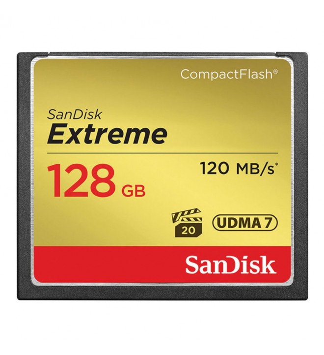 SanDisk Extreme CF 128GB UDMA-7 800x 120MB/s
