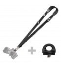 BlackRapid Cross Shot Bundle - Cross Shot-BK and Extra FR-5 Lightweight Series (Black)