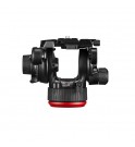 Manfrotto 504X Fluid Video Head with 645 Fast Twin Alu Tripod