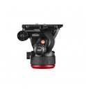 Manfrotto 504X Fluid Video Head with 645 Fast Twin Alu Tripod