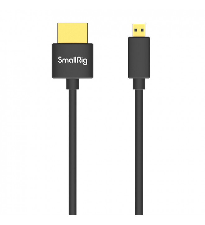 SmallRig Ultra Slim 4K HDMI Cable (D to A) 35cm