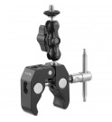 SmallRig Multi-Functional Crab-Shaped Clamp with Ballhead Arm