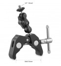 SmallRig Multi-Functional Crab-Shaped Clamp with Ballhead Arm
