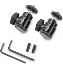 SmallRig 1/4" Camera Hot shoe Mount with Additional 1/4" Screw (2pcs Pack)