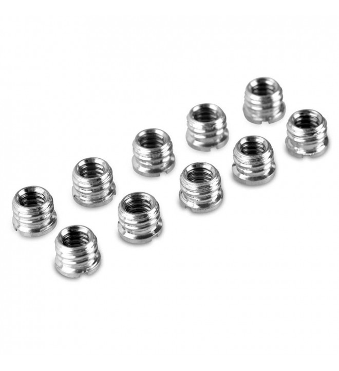 SmallRig 1/4" to 3/8" Screw Adapter (10-Pack)