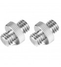 SmallRig 3/8" Male to 3/8" Male Thread Adapters (2-Pack)