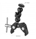 SmallRig Multi-Functional Crab-Shaped Clamp with Ballhead Magic Arm