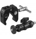 SmallRig Multi-Functional Crab-Shaped Clamp with Ballhead Magic Arm