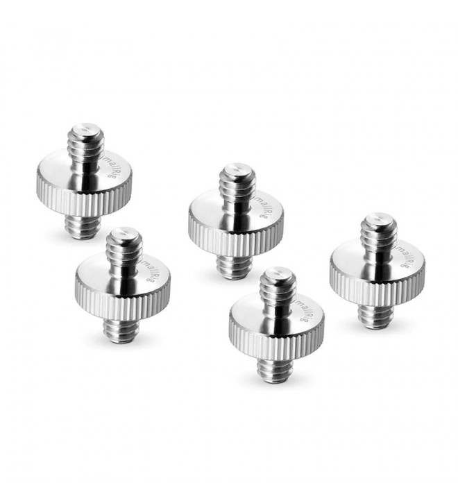 SmallRig 1/4" to 1/4" thread Double Head Stud (5-pack)