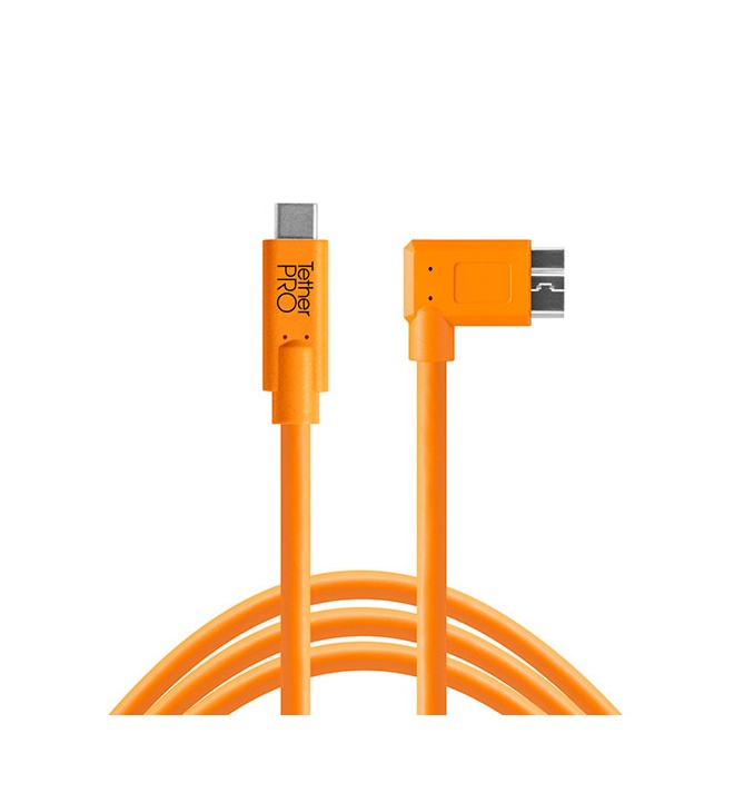 TetherPro USB-C to 3.0 Micro-B Right Angle