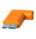 TetherPro USB-C to 3.0 Micro-B Right Angle