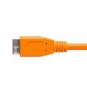 TetherPro USB-C to 3.0 Micro-B Right Angle