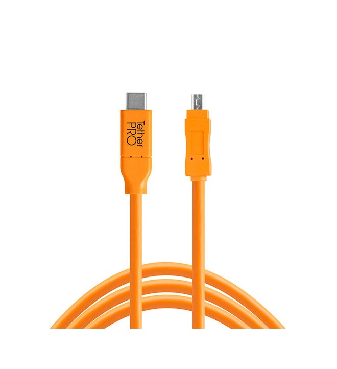 TetherPro USB-C to 2.0 Mini-B 8-Pin