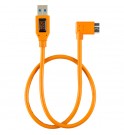 TetherPro Right Angle Adapter USB 3.0 to USB 3.0 Micro-B 5-Pin
