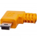 TetherPro Right Angle Adapter USB 2.0 to USB 2.0 Mini-B 5-Pin