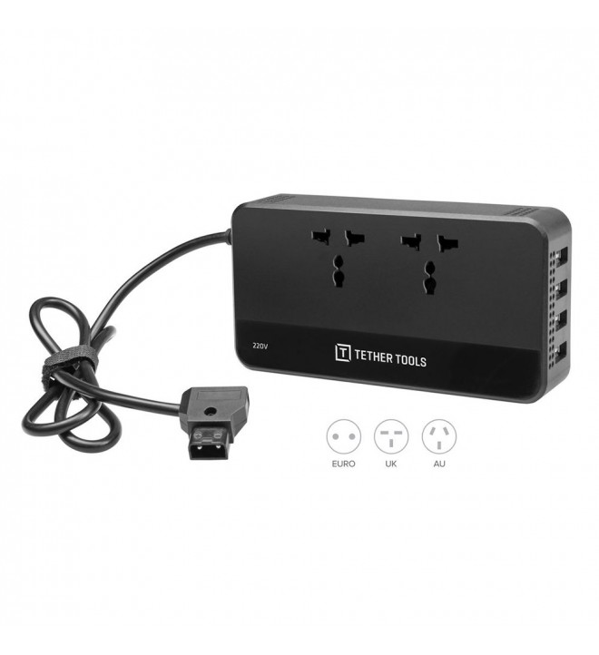 Tether Tools ONsite D-Tap to AC Power Supply (220V)