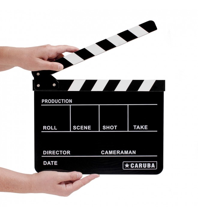Caruba Director Clapper Black/BW