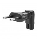 Tether Tools ONsite Power Plug Angle Adapter (EU Plug)