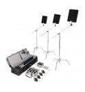 Triple C Roller Case for Detachable C-Stands and Accessories