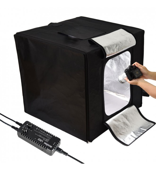 Godox Portable Double Light LED Mini studio L60x60x60cm