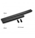 SmallRig 1659 15mm with M12 Thread Black Aluminum Alloy Rods 