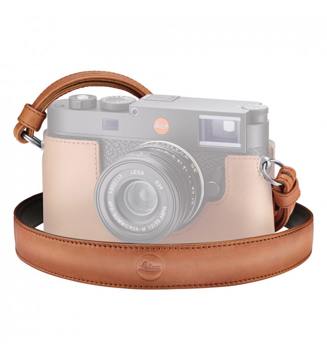 Leica Carrying Straps, cognac
