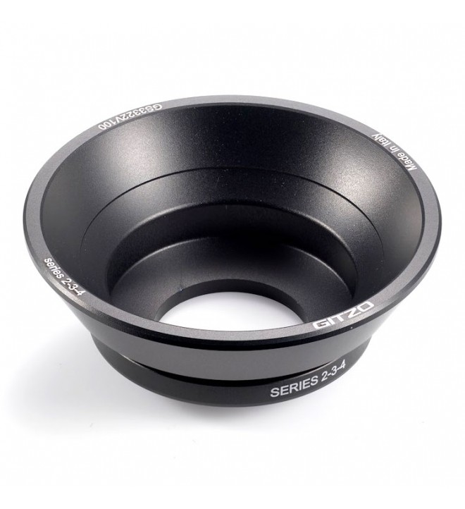 Gitzo 100mm half bowl video adapter systematic, series 2-4
