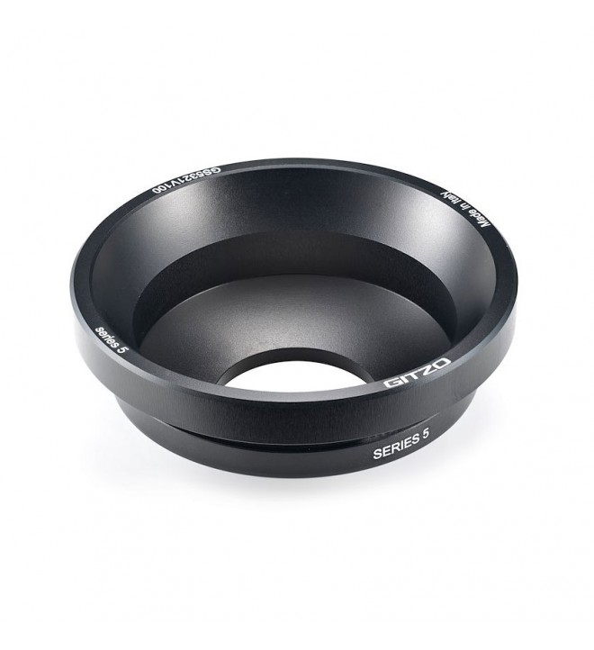 Gitzo 100mm half bowl video adapter systematic, series 5