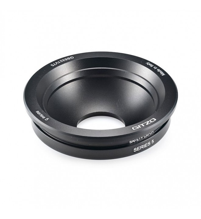 Gitzo 75mm half bowl video adapter systematic, series 5