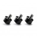 Gitzo interchangeable rubber foot, 25mm, set of 3