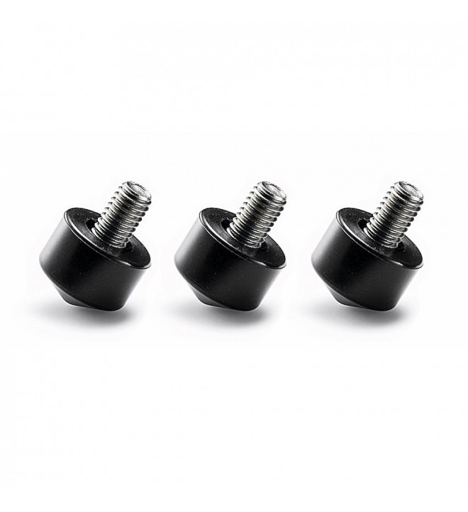 Gitzo interchangeable rubber foot, 25mm, set of 3