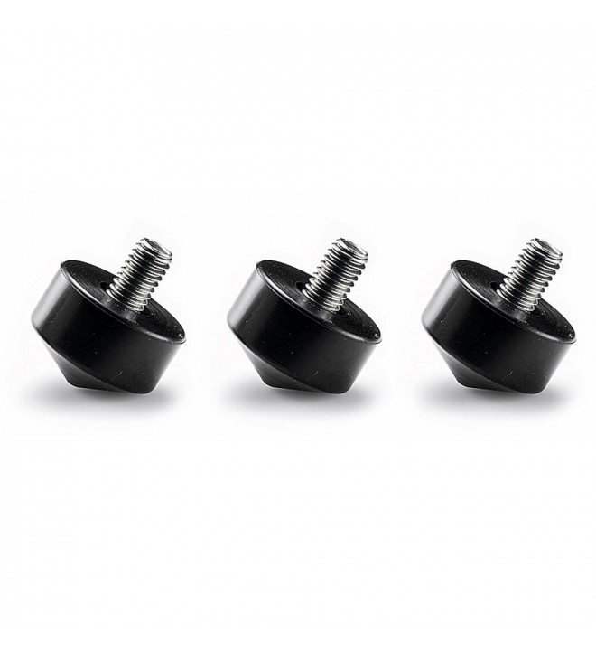 Gitzo interchangeable rubber foot, 33mm, set of 3