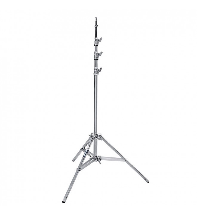 Avenger Baby Stand 35 Silver 350cm/138in Steel Triple Riser