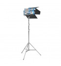 Avenger Combo Stand 35 Silver 350cm/138in Steel Double Riser
