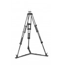 Manfrotto 504X Fluid Video Head with CF Twin leg tripod GS