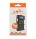 Jupio USB Duo polnilec za Sony NP-F550 / F750 / F970