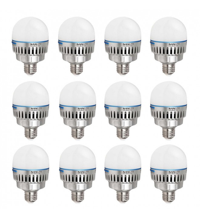 Nanlite PavoBulb 10C Bi-Color RGBWW LED Bulb (12-Light Kit)