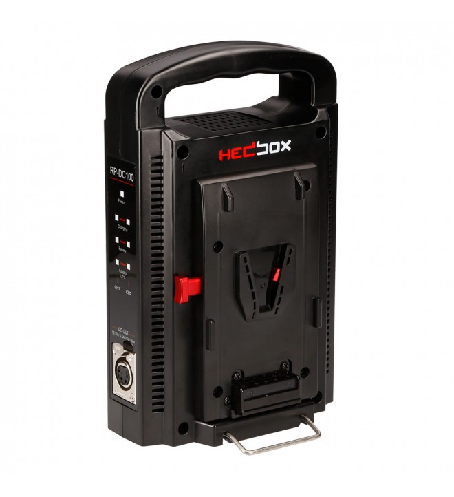 Hedbox RP-DC100V V-Mount Dual Battery Charger